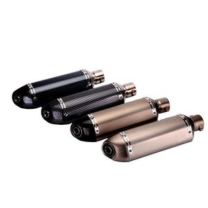 Motorcycle Exhaust System TKOSM Universal GY6 Scooter Modified Muffler Escape GP CBR CB400 CB600 YZF FZ400 Z750 RACING