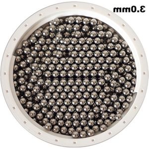3 mm roestvrijstalen ballen G100 voor lagers pompen kleppen spuitmachines gebruikt in voedingsmiddelen ruimtevaart en militaire industrie
