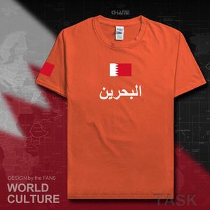ingrosso vestiti arabi di moda-2021 Bahrain Men T shirt Fashion Nation Team T shirt in cotone Abbigliamento Tee Country Bhr Bahraini Islam Arabic H0913