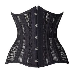 corsets shaper venda por atacado-Bustiers espartilets sexy underbust espartilho mulheres gótico top curva shaper respirável emagrecimento cinto cintura treinador branco preto