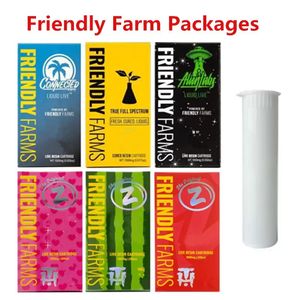 Przyjazne opakowania rolnicze dla żywienia Aliens Vape Cartridge Tylko pakiety pudełko z plastikowymi rurkami E Cig Accessorie