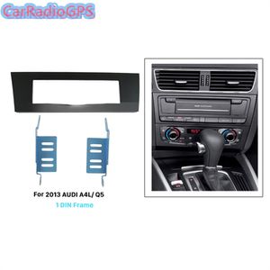 Newest One Din Car Radio Frame Fascia for Audi A4L Q5 Panel Plate Stereo Install In Dash Mount Kit