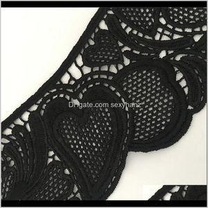 Wholesale ladies necklines resale online - Notions Tools Apparel Drop Delivery Fashion Style Fabric Embroidery Diy Hollow Collar Sewing Lace Neckline Decoration Ladies Dress Decal