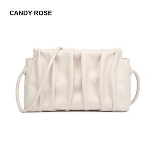 Luxurys designers handväskor CandyRose webbplats autentiska moln Cr handväska axel lutande väska joker ins ljus lyx nisch varumärke