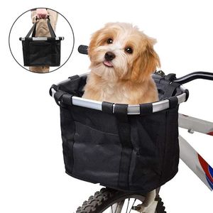 Wholesale bicycle pet carriers for sale - Group buy Storage Bags Pet Carrier Bicycle Basket Case Carrier Backpack For Dogs Cats Comfy Padded Strap Travel With Your