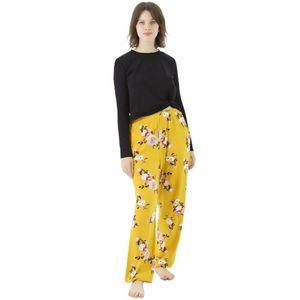 Wholesale polyester pajama pants for sale - Group buy Women s Pants Capris Women Pajama Casual Sleepwear Soft Polyester Loose Slim Trousers Pajamas Home Pant CXDSW1