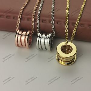 Wholesale silver celtic jewelry resale online - pendants necklaces Silver K Gold jewelry Titanium Link Chain Circle arc inlay fashion Celtic mens Women Party Gift Zirconia Chirstmas