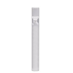 ingrosso ugello titolare-Tubo di sigaretta trasparente tubo di vetro di vendita mm tubo di vetro con tubi dell ugello di aspirazione