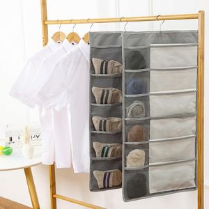 Wholesale closet organizer tool for sale - Group buy Multifunction Durable Sturdy Storage Bags Sock Bag Underwear Closet Hanging Organizer Tool Space Saving Boxes Bins