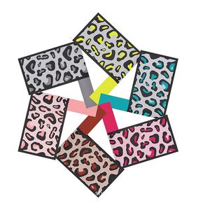 Two tone Leopard Print Diy Bouquet Packaging Paper Waterproof Floral Shop Wrapping Materials x58cm Sheets bag