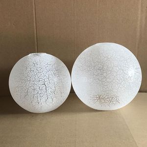 テーブルランプのための照明器具の亀裂の球の球状のガラスシェードのための照明器具灯のための球状のガラスシェード