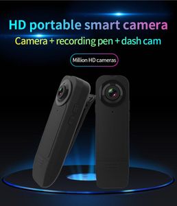 Små säkerhetskamera Cop Cam Mini HD Wireless Nanny With Night Vision Motion Detection Inomhus Utomhus Bärbara Bil DVR DVR
