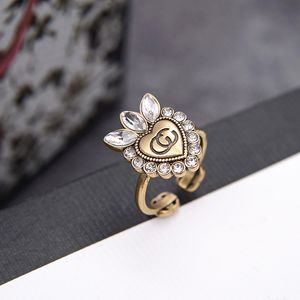 Design Smycken Set Eye Diamond Brass Open Ring Kvinnors Han Fancho Temperament Brons Ring Armband