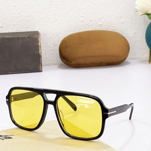 tom ford gözlük davası toptan satış-Bayan Tom Tasarımcı Güneş Gözlüğü Moda Stil Üst UV400 Ford Gözlük Klasik Erkek Seyahat Sürüş Koruma Yan Göz Kılıfı ile Yüksek Kalite Güneş Gözlüğü