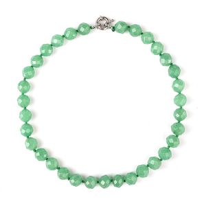 Chokers Inches Green In The Transparency M m Do N G Ling Jas per Necklace fastness Color Fashion Women s Bracelet bangle