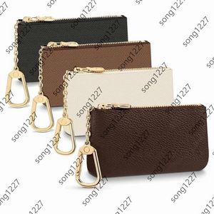 Key Pouch plånböcker Luxurys designers Frankrike Stil Män Kvinnor Lady Leather Coin Purse Kreditkort M62650