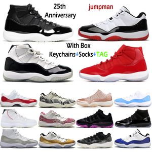 With Box Top mens woman Runner shoes Jumpman low high white bred s Concord Space Jam Sports snake rose gold men women sneakers th Anniversary shoe Trainers