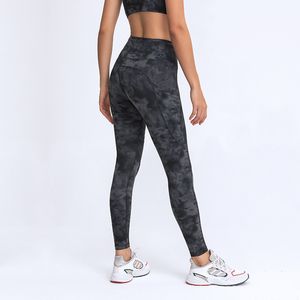 34 Vormende vrouwen meisjes yoga broek met zak running fitness panty leggings effen kleur dame hoge taille sportbroek
