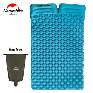NatureHike Inflatable Mattress For Person cm Big Size Portable Air Pad Moisture proof Mat NH17Q020 D Outdoor Pads