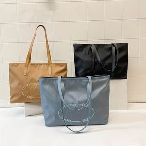 faltbare totes. großhandel-Womens Handtaschen Geldbörsen Einkaufen Große Tasche Strandtaschen Nylon Handtasche Oxford Faltbare Reise Handtasche