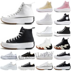 kızlar için düz spor ayakkabıları toptan satış-Converse Chuck Taylor All Star Platform Move Run Star Hike Lugged Motion Kadın Tüm Yıldızlar Çalıştırma Hareket Tuval Ayakkabıları Nefes Yüksek Üst Sneaker Kız Moda Kalın
