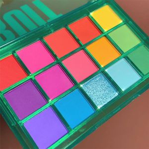 Eye Shadow Colors Matte Makeup Eyeshadow Pallete Rainbow Sweet Party Palette Shimmer Glitter Shades Neon Pigments