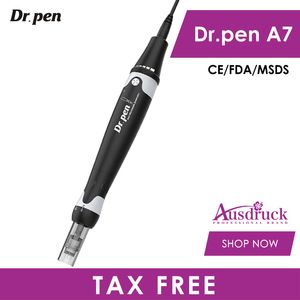 Kraftfull Wired Derma Stamp Pen Dr Pen Ultima A7 Anti Aging Microneedling Meso för estetiker