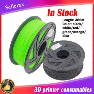 abs 1kg großhandel-3D Drucker Filament ABS mm kg Kunststoff Druck Gummi Verbrauchsmaterial Material Auf Lager DHLA51A43