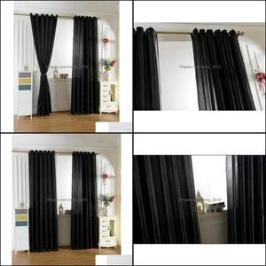 Treatments Textiles Home Garden Set Black Curtain Window Curtains For Kids Boys Girls Living Room Elegent Be Drapes Cortinas
