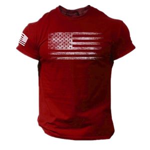 patriots shirts achat en gros de T shirt de drapeau américain D d été de hommes