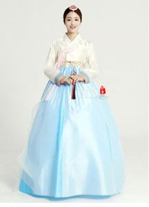 coreano hanbok vestidos venda por atacado-Vestidos casuais mulheres coreano Hanbok vestido traje étnico dança tradicional manga longa cosplay costurado