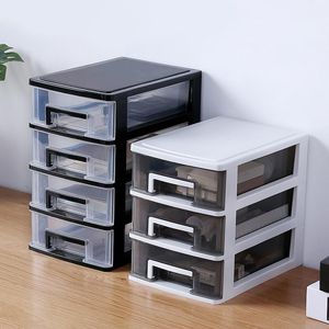 Badkamer Opslag Organisatie Transparante Desktop Ontvangst Box Kleine Lade Desk Cosmetica Plastic Laden Sundries Case