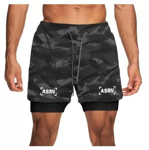 Mens Shorts Fitness Broek Stretch Zomer Gym Training Korte Mode Multi Pocket Sneldrogend Ademend Camouflage Pant Plus Big Size M XL