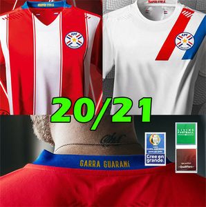 paraguay-fußball-jersey. großhandel-2021 Paraguay Soccer National Jerseys Copa América Sanabria González Romero Ayala Hombres Camisetas de Fútbol Männer Fußballhemden
