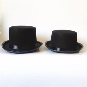 Wholesale funny top hats for sale - Group buy Party Hats Funny Magician Dress Up Top Hat Cap For Adults Childrens Costume Props Men Women Girls Boy Unisex