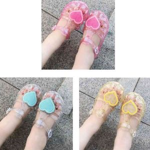 Wholesale princess shoes girls for sale - Group buy 2021 summer kids girls sandals clear jelly sandal Slides slippers children s leisure sports shoes princess style party sport beach shoe rain boots H41RL4J