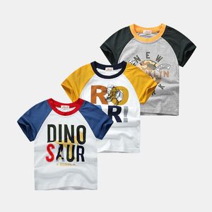 Inpepnow sommar barnkläder pojkar T Shirt Bomull Dinosaur Kortärmad Barn Tshirts Pojke Casual Gullig T shirt Y DX CZX279 Y2