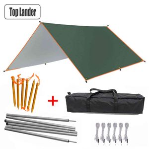 kamp çadırı mandalları toptan satış-5x3m x3m Tente Destek Kutup Halat Peg Su Geçirmez Tarım Çadır Gölge Bahçe Güneşlik Açık Kamp Güneş Barınak Plaj Hamak