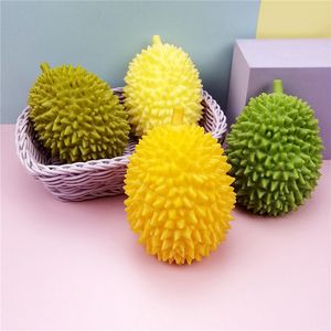 tofu topu toptan satış-DHL Ücretsiz Yaratıcılık Güzel Durian Havalandırma Müzik Oyuncaklar Çocuk Meyve El Tutam DEĞİL DECOKLUCASYON TOFU Top Oyuncak