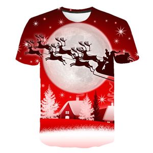 3d impressão galáxia camisas para homens venda por atacado-Homens camisetas Christmas Halloween roupas Anime Galaxy T Shirt D Impressão Funny Mens Womens Street Party Tee Tops