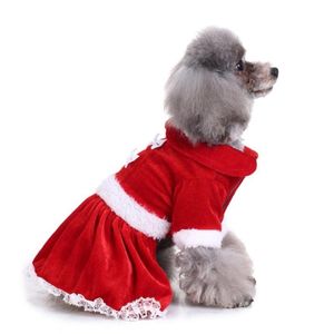 Dog Apparel Christmas Series Pet Clothes Costume Cute Cartoon For Small Cloth Butterfly Dress