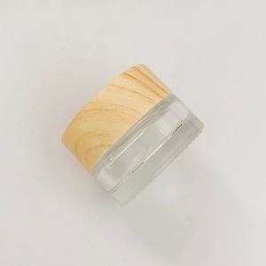 Wood Grain Lid Sample Tank Glass Containers for Wax Thick oil Box ml Co                  </li>
                                <li title=