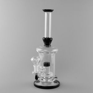 Good filtration real images Hookah bongs water pipes percolator dab recycler oil rigs glass bong with perc