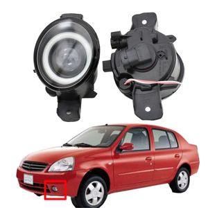 2 x Car Accessories high quality headlights Lamp LED DRL Fog light for Nissan Platina