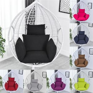 patio schwingt großhandel-Swing Chair Kissenmatte Hängen Indoor Outdoor Terrasse Eierstuhl Sitzkissen ohne Stuhl V2