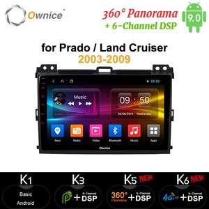 car dvd player android prado großhandel-Player Besitzer Octa Core G ROM Android G LTE Panorama DSP SPDIF Auto DVD GPS NAVI FÜR PRADO Land Cruiser
