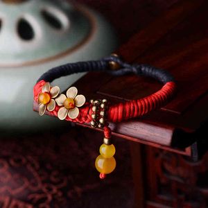 Armbanden Charm Oude Tree Thousand Rattan Chinese Stijl Sieraden Feestelijke Eenvoudige Mode Jade Draad Agaat Fijne Armband Vrouw