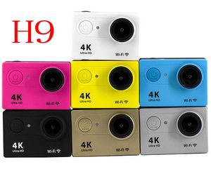 Wholesale 4k video recording camera for sale - Group buy H9 Action Camera Ultra HD K fps WiFi inch D Underwater Waterproof Helmet Video Recording Cameras Sport Cam Without SD card