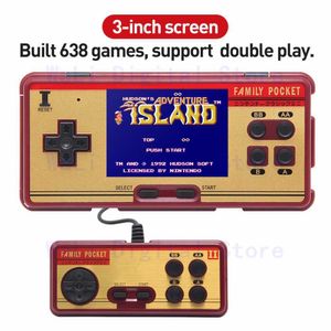 3 inch Nieuwe Super Family Pocket Retro Video Game Console Handheld Game Console Gebouwde In Games voor kinderen Educatief Speelgoed H0828