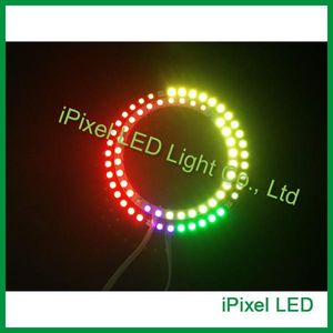 leds de faróis venda por atacado-Vender moderno LED redondo círculo iluminação anel anjo olhos luz tiras farol